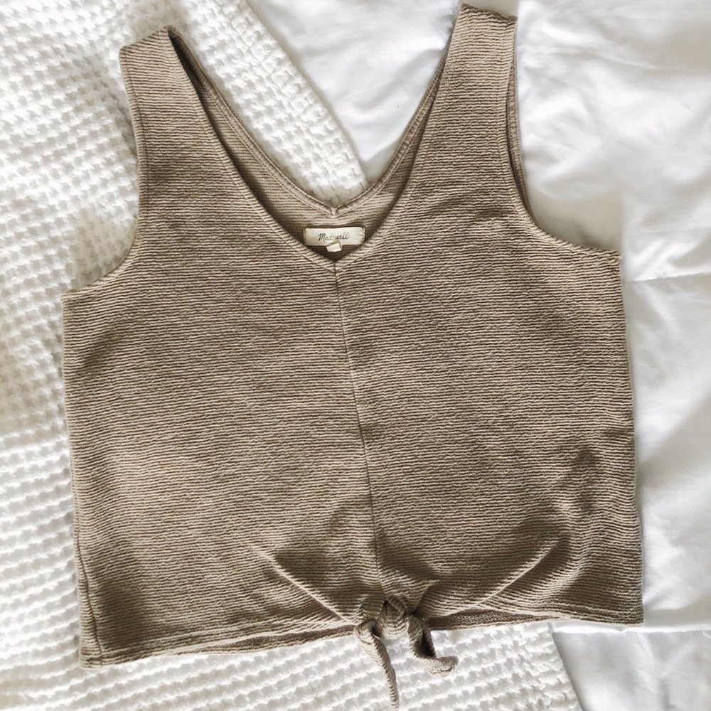 Madewell Tie-Front Tank